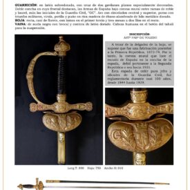 espada de ceir jpg 1751713765 1751714088 275x275 - Sciabola Medica della Sanità Militare: Storia e Dettagli Unici