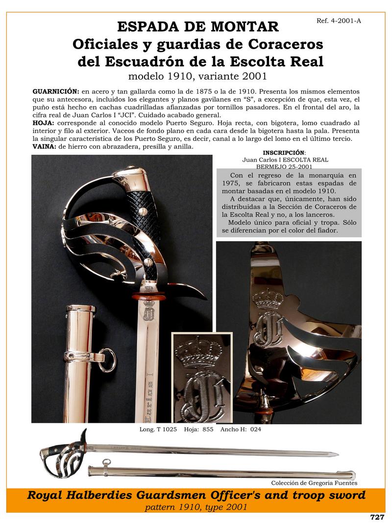 espada de montar jpg 1752361768 1752362386 - Spada da Montare 2001: Eleganza ed Esclusività Reale