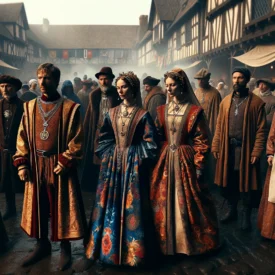esplorando il fascino del mondo degli abiti medievali storia stile ed eredita 275x275 - Cotte di Maglia e Verdughi: Un Viaggio nell'Armatura Medievale, dalla Storia alla Cura