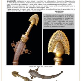gumia guardia de se el jefe del estado modelo 1940 jpg 1753571370 1753572003 275x275 - Spada Di Patille Del XV Secolo: Eleganza Rinascimentale