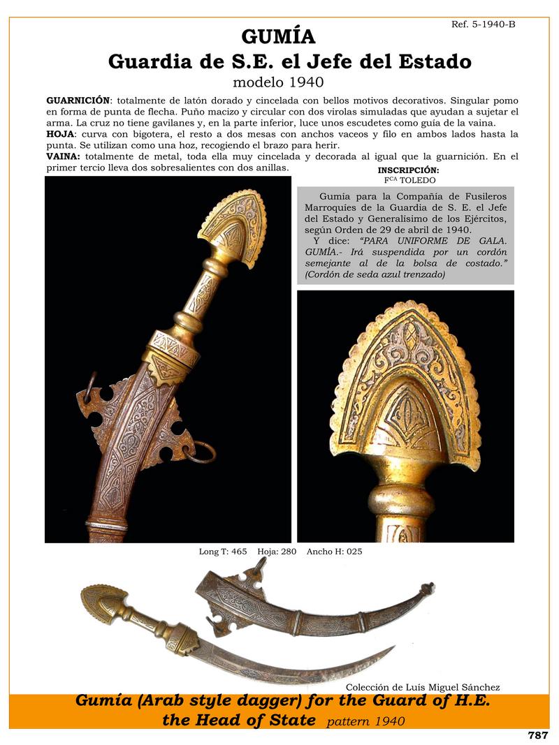 gumia guardia de se el jefe del estado modelo 1940 jpg 1753571370 1753572003 - Gumía 1940: L'eleganza della Guardia del Capo dello Stato