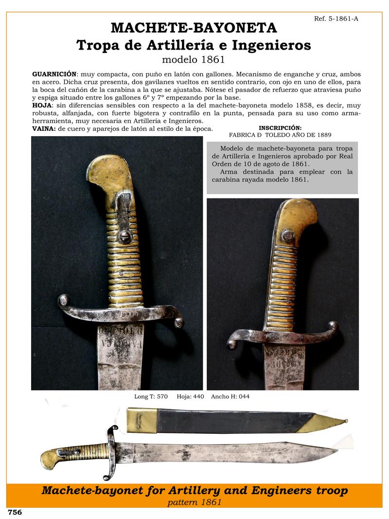 machete bayoneta tropa de artillera e ingenieros modelo 1861 jpg 1752966567 1752967219 - Machete-Baionetta 1861: L'Arma Ideale Per l'Artiglieria