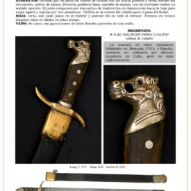 machete cubano jpg 1753355366 1753356033 275x275 - Machete-Sciabola Ufficiale dell'Esercito Spagnolo a Cuba 1891