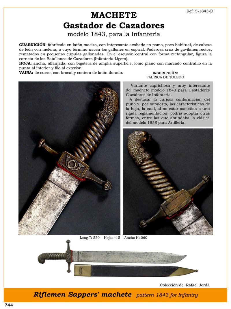machete gastador de cazadores modelo 1843 para la infantera jpg 1752707369 1752708013 - Machete Dei Cacciatori 1843: Design Unico E Funzionale