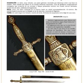 machete jpg 1752772169 1752772949 275x275 - Spada di Ceñir del Corpo degli Ingegneri Forestali