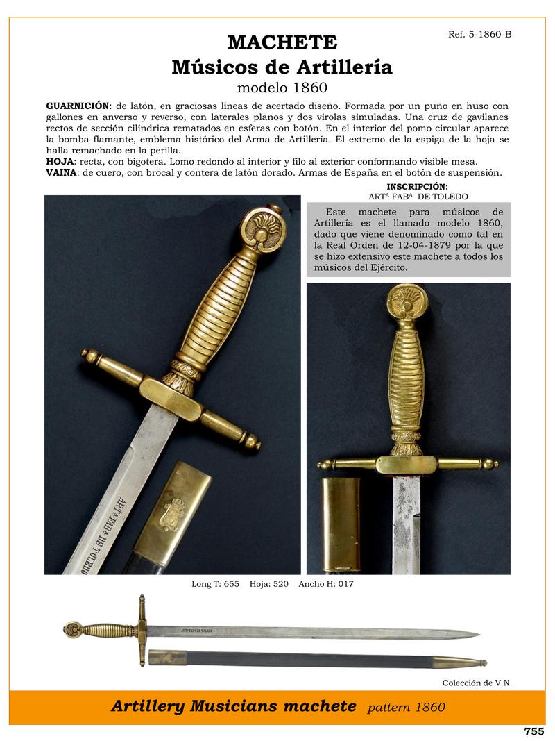 machete jpg 1752944966 1752955497 - Machete Per Musicisti Di Artiglieria: Design Classico 1860