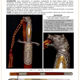 machete obsequio a un general en cuba hacia 1890 jpg 1753247362 1753248018 275x275 - Spada Diplomática da Cinturare: Eleganza e Distinzione