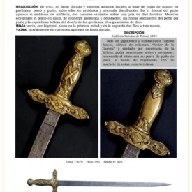 machete tambor mayor de artillera jpg 1752836966 1752837861 275x275 - Machete di Artiglieria Nazionale: Storia e Design Unico