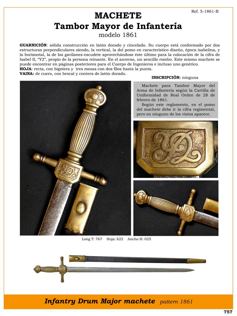 machete tambor mayor de infantera modelo 1861 jpg 1752988165 1752988825 - Machete da Fanteria 1861: Un Tesoro Storico Unico