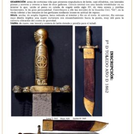 machete tropa de la guardia civil modelo 1859 jpg 1752901766 1752902422 275x275 - Sciabola Coloniale 1895: Eleganza e Rarità nella Guardia Civile