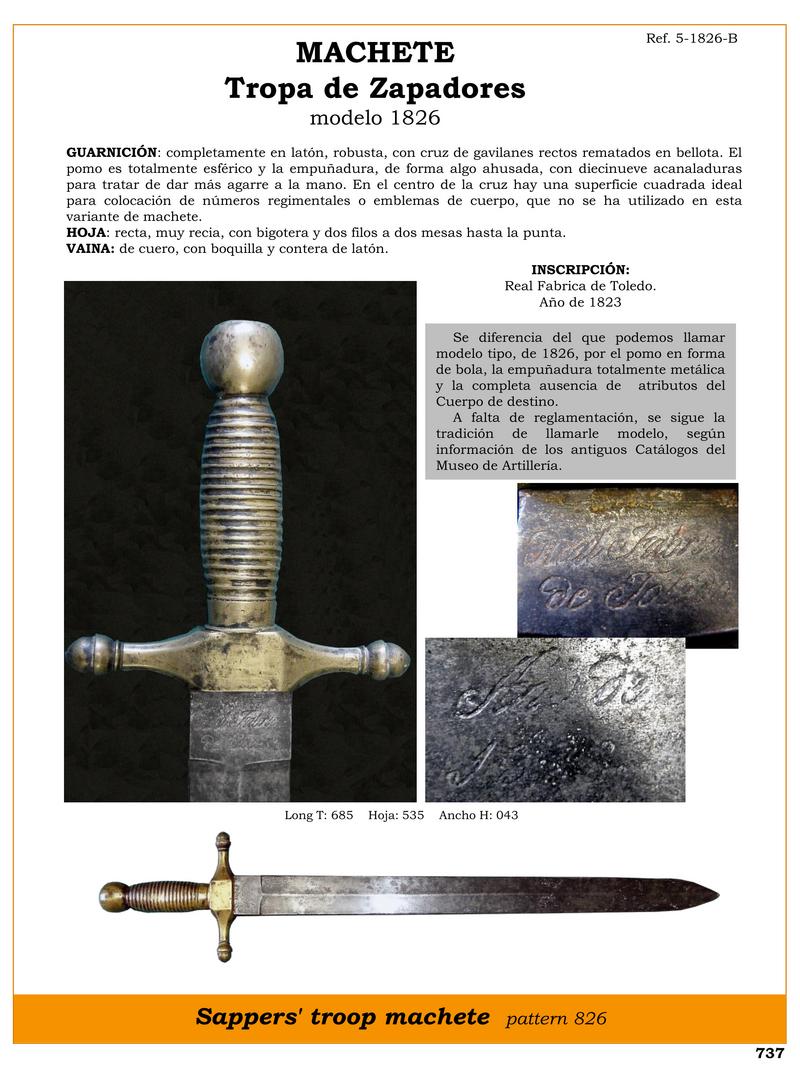 machete tropa de zapadores modelo 1826 jpg 1752556165 1752556827 - Machete Tropa di Zapadores Modello 1826: Design e Qualità