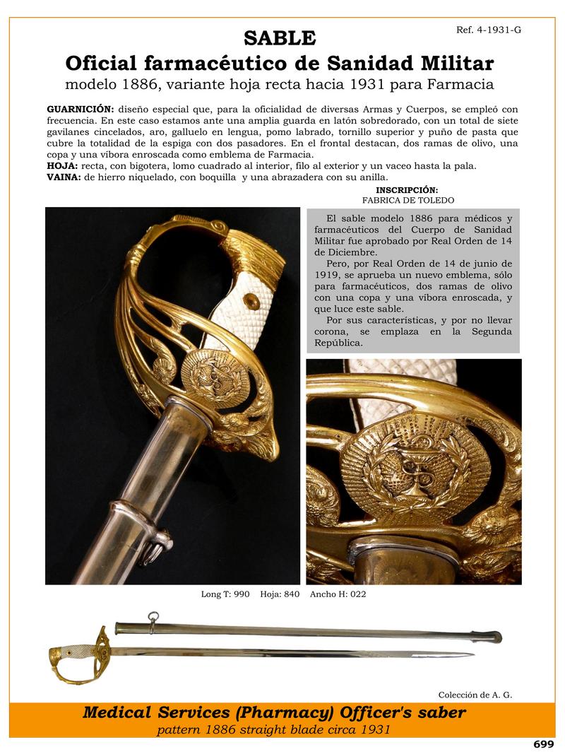 sable jpg 1751778565 1751778889 - Sciabola Ufficiale Farmaceutico: Design Unico del 1886