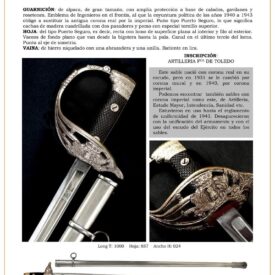 sable oficial de ingenieros a caballo modelo 1860 variante 1940 con hoja recta jpg 1751929769 1751950600 275x275 - Sciabola della Guardia Civile Modello 1943: Dettagli ed Esclusività
