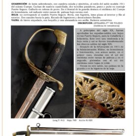 sable oficial de intendencia modelo 1911 variante 1926 con hoja rectta jpg 1751540971 1751541307 275x275 - Sciabola Militare 1943: Design Unico ed Emblema Esclusivo