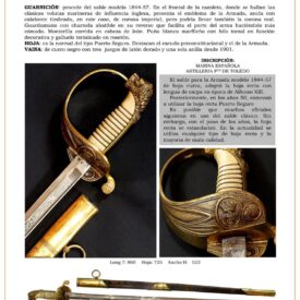 sable oficial de la armada modelo 1844 57 en variante 1950 hoja recta ps jpg 1752296967 1752297618 275x275 - Sciabola-Bajonetta 1858: Eleganza e Funzionalità per Fanteria