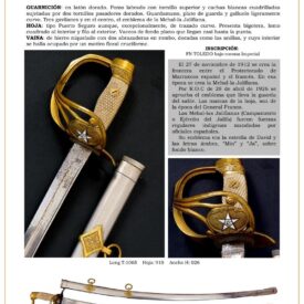 sable oficial de la mehal la jalifiana hacia 1940 jpg 1751972964 1751973309 275x275 - Sciabola di Guardia: L'Emblema dello Stato Spagnolo 1943
