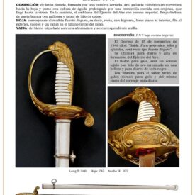 sable oficial del ejrcito del aire modelo 1946 jpg 1752210570 1752211228 275x275 - Spada Farmaceutica 1919: Design Elegante ed Esclusivo