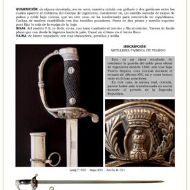 sabre oficial de ingenieros modelo 1860 variante 1926 con hoja rectra jpg 1751497766 1751498124 275x275 - Sable della Croce Rossa Spagnola: Un Tesoro Storico Unico