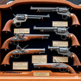 supporti per pistole la guida definitiva per esporre e proteggere i tuoi pezzi da collezione 275x275 - Spada Cinquedea: l'elegante lama del Rinascimento italiano