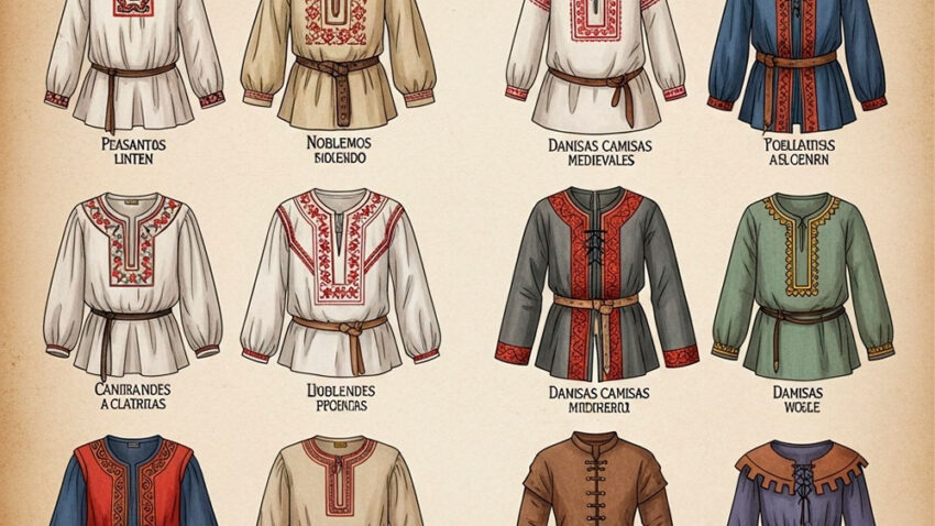 svelare la camicia medievale un viaggio attraverso la sua storia stile e significato - Svelare la Camicia Medievale: Un Viaggio Attraverso la sua Storia, Stile e Significato