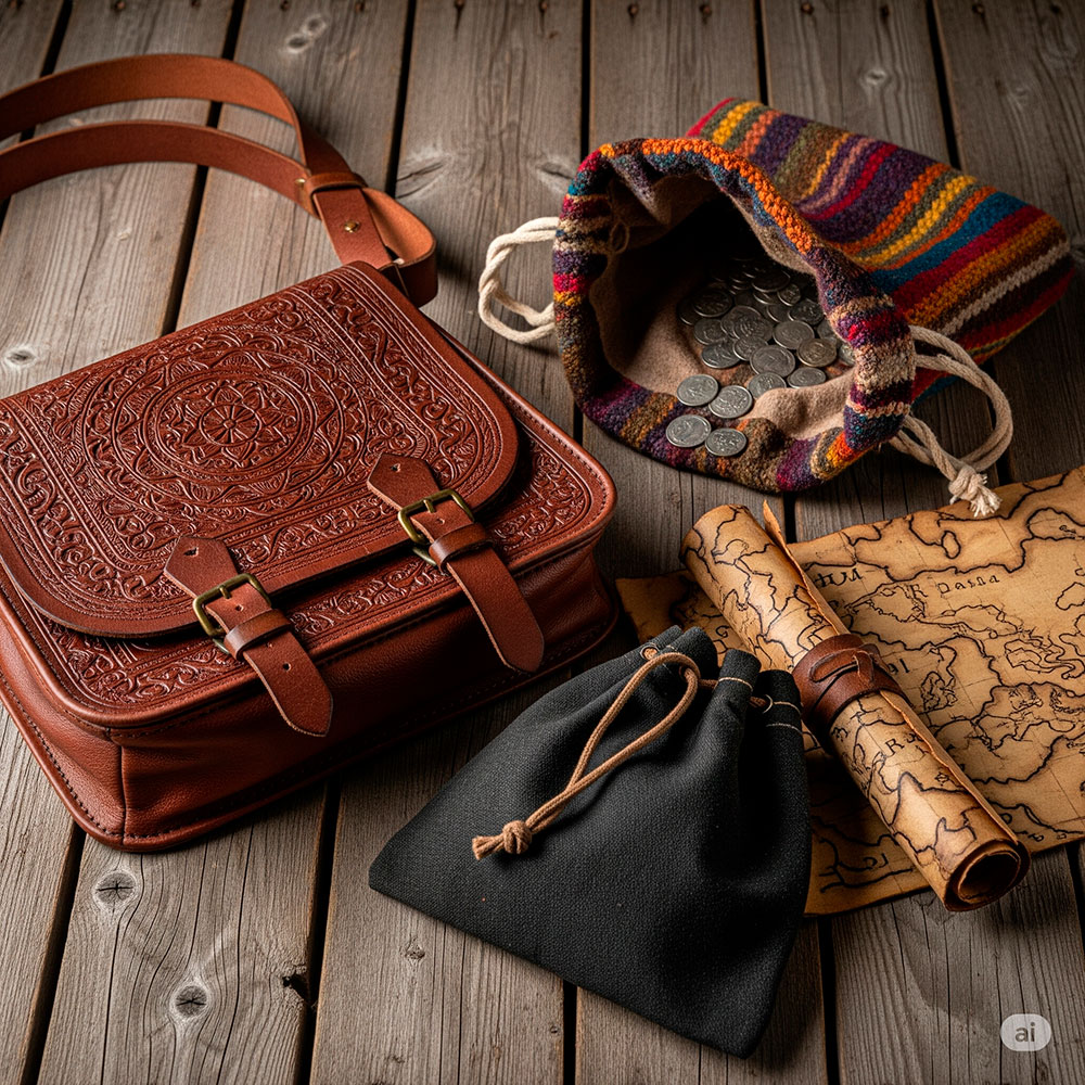 borse medievali piu di un accessorio un viaggio nella storia - Borse Medievali: Più di un Accessorio, un Viaggio nella Storia