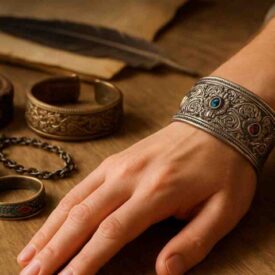 bracciali medievali guida completa su storia materiali e come scegliere il bracciale perfetto 275x275 - Spada del Tambur Major della Guardia Reale: un Tesoro Storico