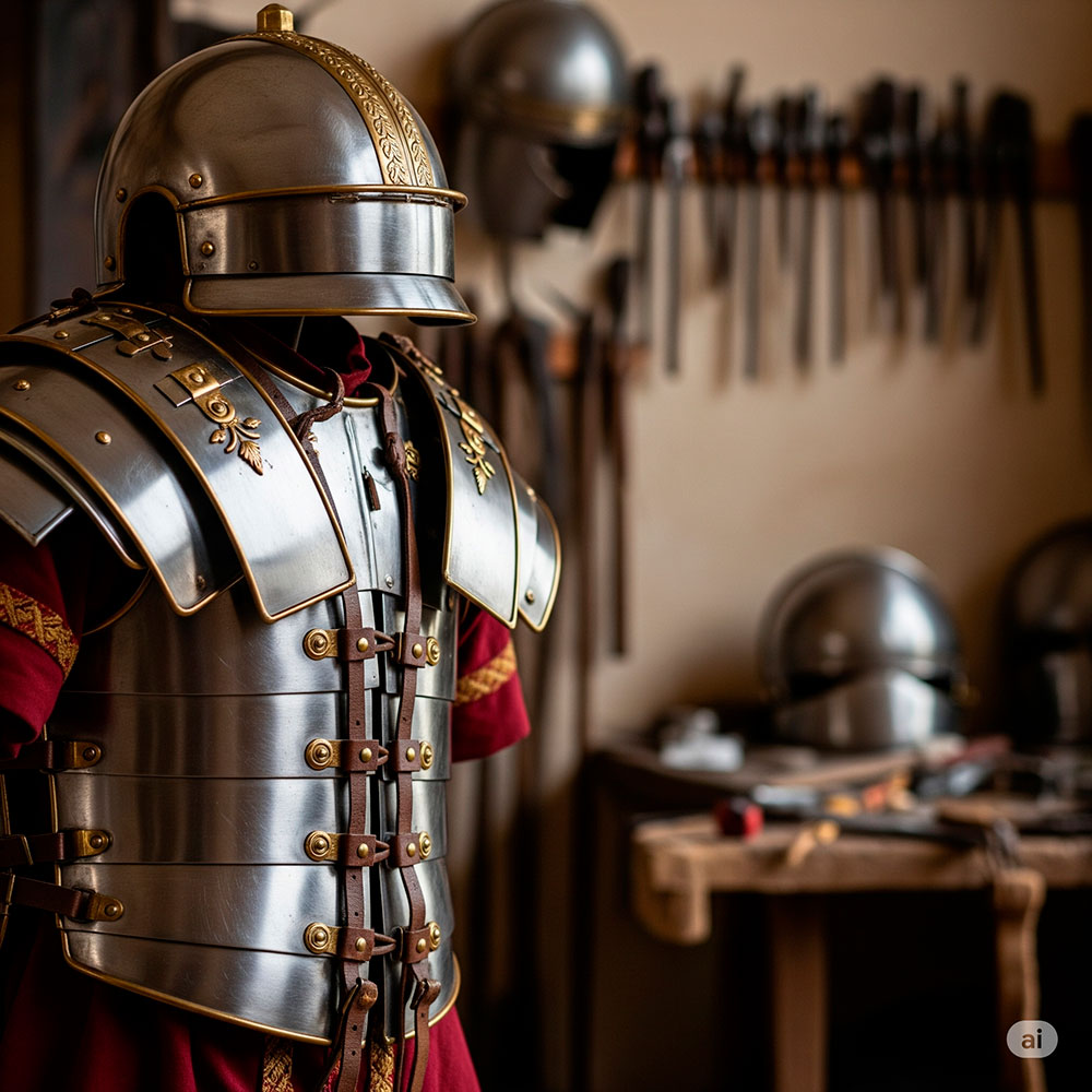 lorica segmentata larmatura iconica della legione romana svelata - Lorica Segmentata: L'Armatura Iconica della Legione Romana Svelata