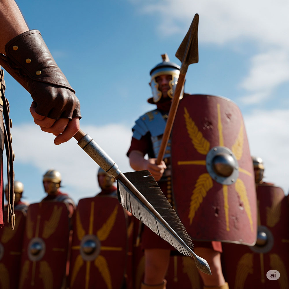 plumbata vs pilum levoluzione dellarmamento da lancio nelle legioni romane - Plumbata vs. Pilum: L'evoluzione dell'armamento da lancio nelle legioni romane