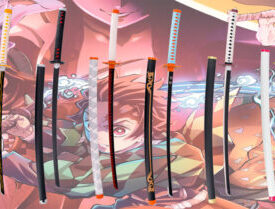 prodotti kimetsu no yaiba guida completa per fan e collezionisti 275x209 - Scopri la Top 10 di Katanas e prodotti del manga Bleach più venduti nel 2024