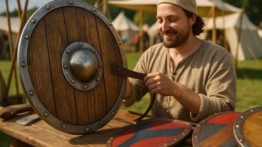 scudi medievali funzionali storia design e guida pratica per la rievocazione - Scudi medievali funzionali: storia, design e guida pratica per la rievocazione