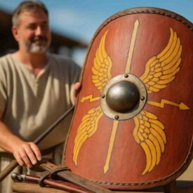 scudo romano scutum storia design uso tattico e repliche 275x275 - Spada da Montare: La Gemma della Real Maestranza Valenciana