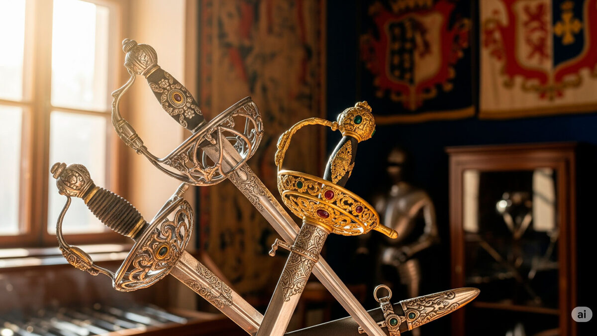 spade barocche storia design ed eredita della spada ropera - Spade barocche: storia, design ed eredità della spada ropera