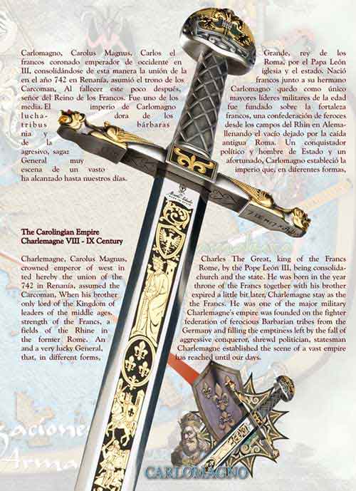 spade di carlomagno joyosa durandarte e la leggenda che forgio leuropa - Spade di Carlomagno: Joyosa, Durandarte e la leggenda che forgiò l'Europa