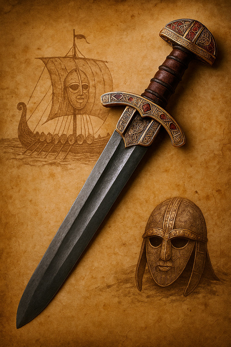 spade di sutton hoo forgia mistero e leredita di una spada reale - Spade di Sutton Hoo: forgia, mistero e l'eredità di una spada reale