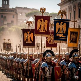 stendardi romani i pilastri simbolici e tattici della potenza militare 275x275 - Spada Gotica Del XIV Secolo: Ave Maria E La Sua Storia