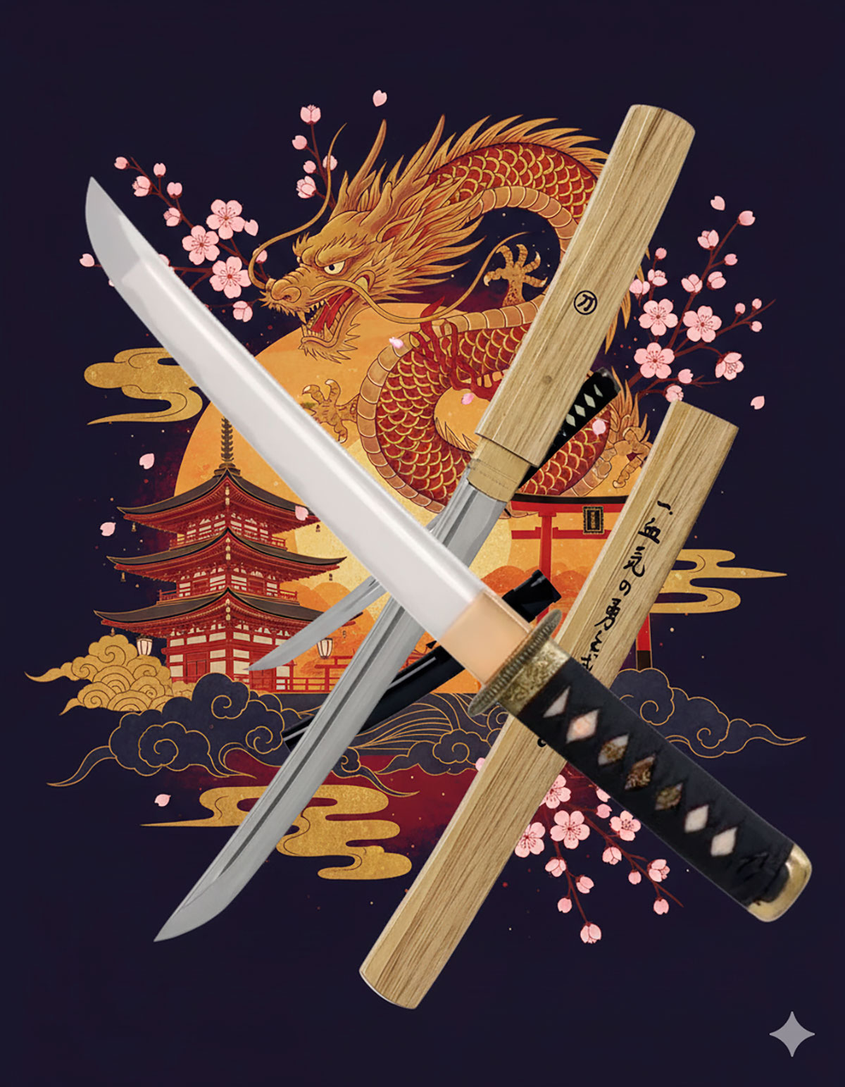 tanto giapponese il pugnale samurai tra la precisione dellacciaio e leredita del bushido - Tanto giapponese: il pugnale samurai tra la precisione dell'acciaio e l'eredità del Bushidō