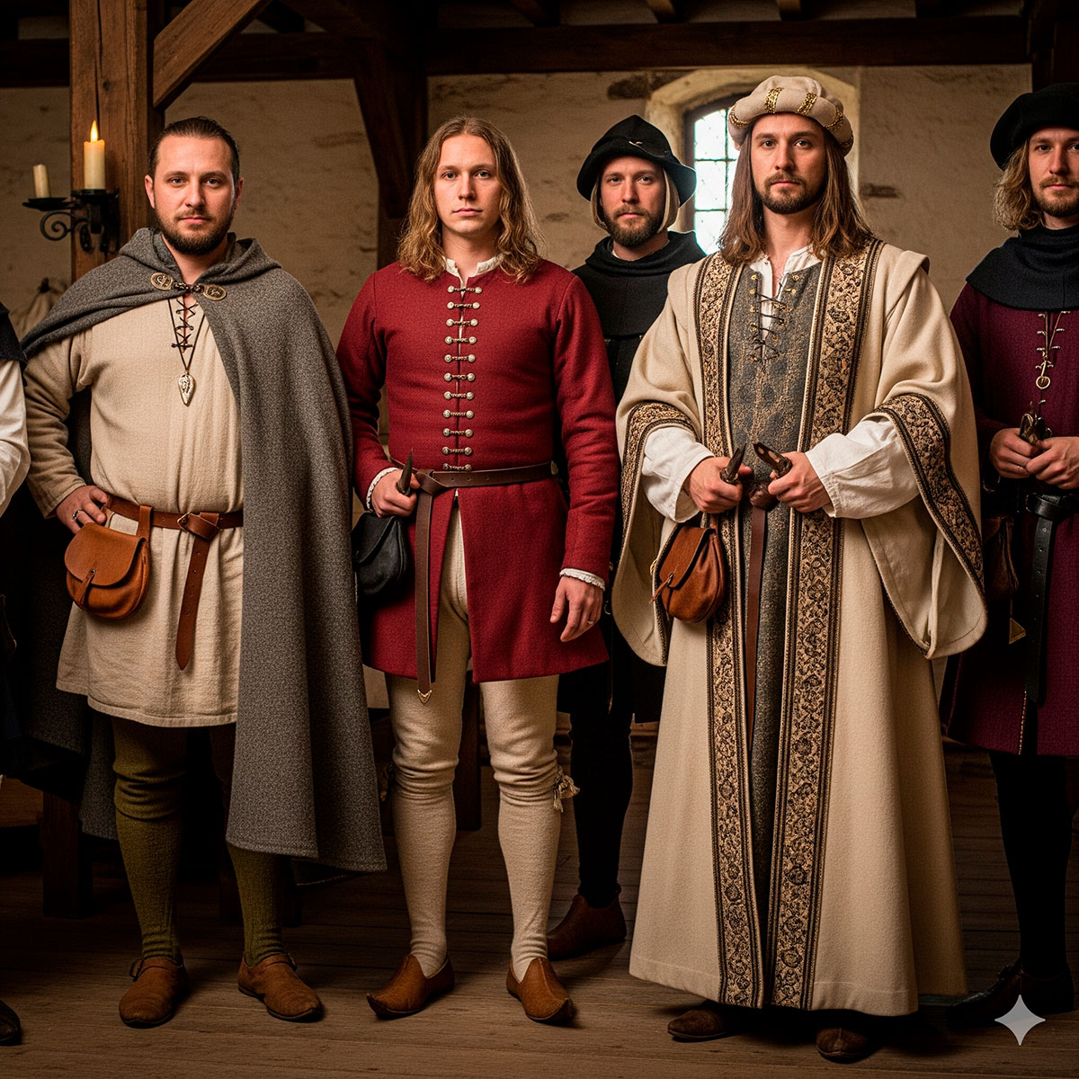 abbigliamento medievale da uomo guida epica e pratica su indumenti materiali e come scegliere il tuo abito - Abbigliamento medievale da uomo: guida epica e pratica su indumenti, materiali e come scegliere il tuo abito