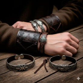 bracciali vichinghi il potere e la storia che porti al polso 275x275 - Borse celtiche, vichinghe e medievali: storia, simboli e tecniche di fabbricazione