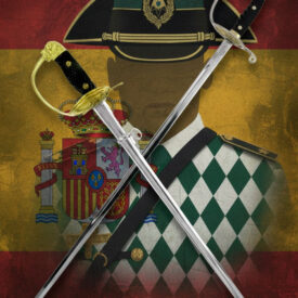 sciabole guardia civil storia modelli e significato cerimoniale della sciabola nella benemerita 275x275 - Spada di Conchiglie: Artigianato Mallorchino del XVII secolo