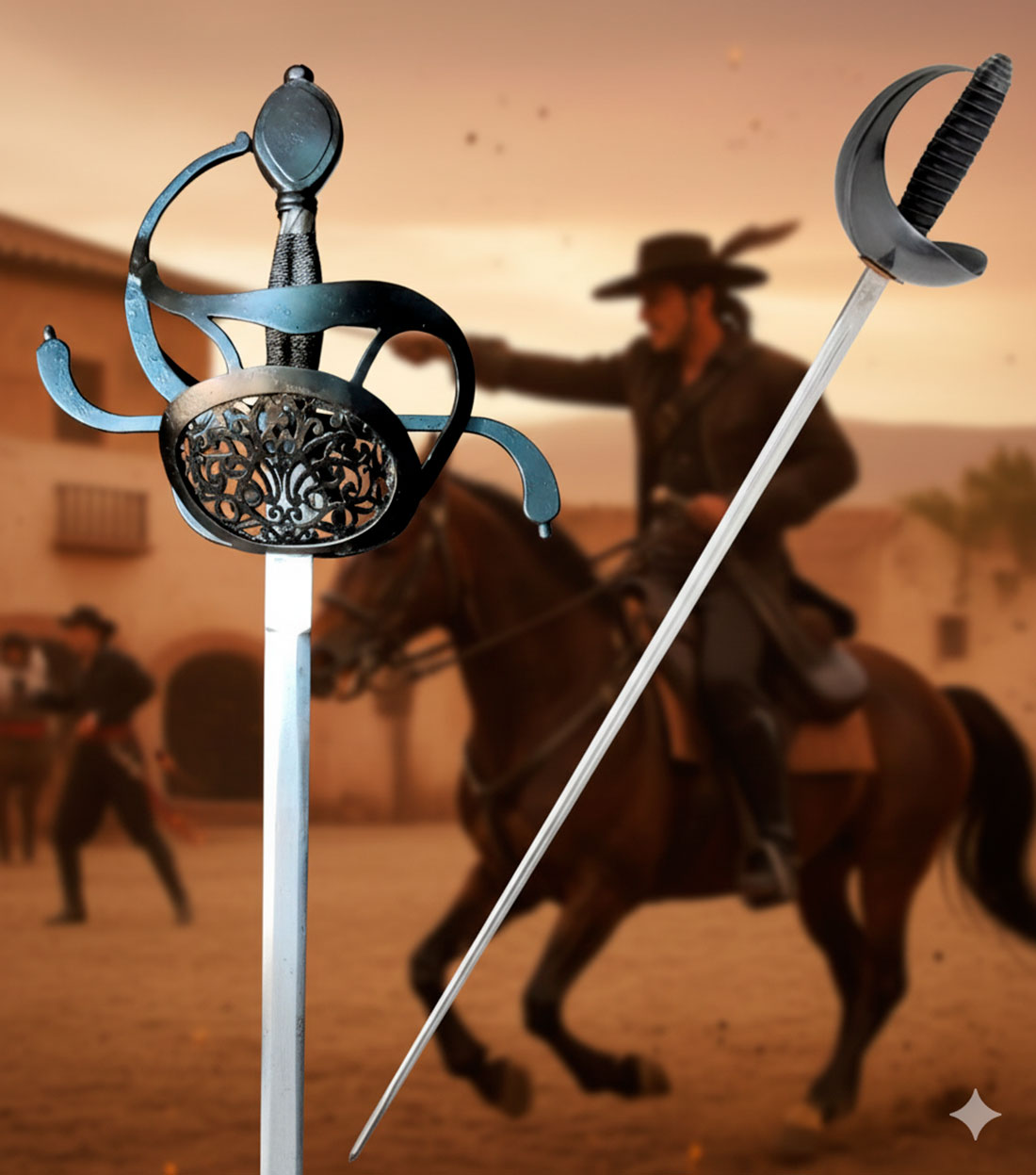 spade di zorro storia forgiatura e il simbolismo dellarma che definisce leroe mascherato - Spade di Zorro: storia, forgiatura e il simbolismo dell'arma che definisce l'eroe mascherato