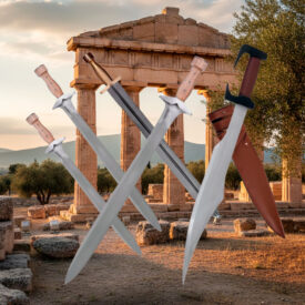 spade greche xiphos e kopis storia design ed eredita bellica 275x275 - Spade Lunghe Lingua di Carpa: Scoperta Archeologica Impressionante