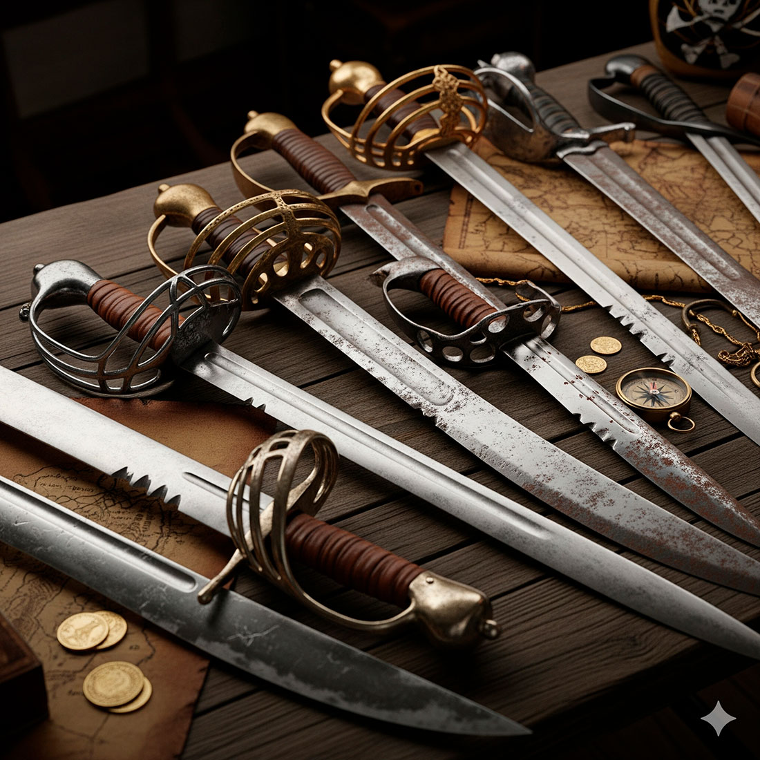 spade pirata storia tipi uso e come scegliere una replica autentica - Spade pirata: storia, tipi, uso e come scegliere una replica autentica