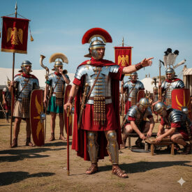 struttura e gerarchia dellesercito romano come era organizzata la macchina da guerra di roma 275x275 - Scudo Romano (Scutum): storia, design, uso tattico e repliche