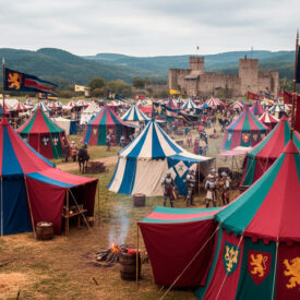 tende e padiglioni medievali un viaggio affascinante attraverso la storia lo status e lingegno 275x275 - Lucchetti e manette medievali: storia, tipi e simbolismo che hanno forgiato il controllo