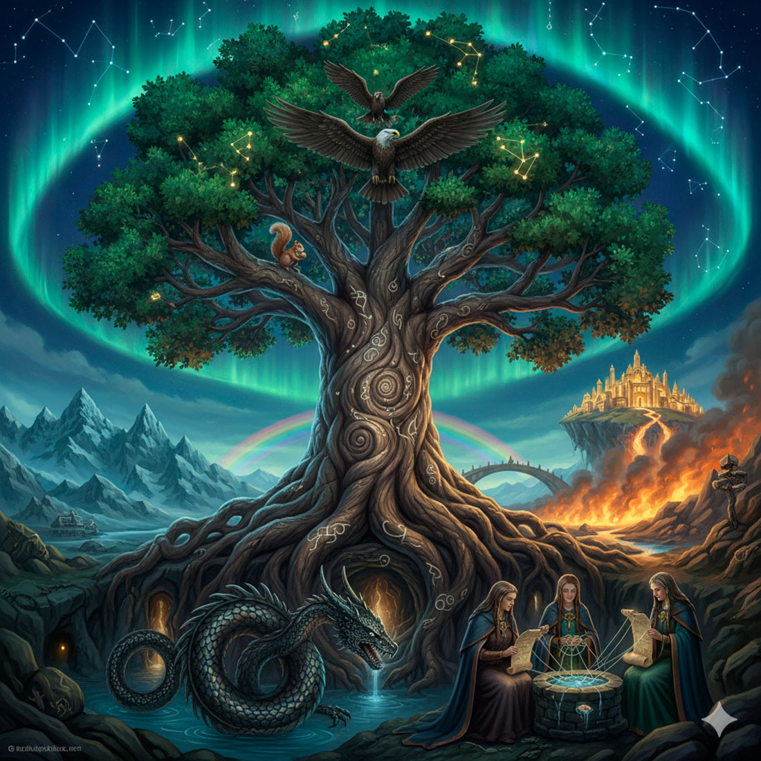 ciondoli vichinghi e lyggdrasil un viaggio cosmico nel cuore della mitologia norrena - Ciondoli Vichinghi e l'Yggdrasil: Un Viaggio Cosmico nel Cuore della Mitologia Norrena