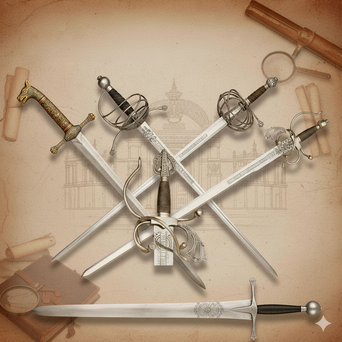 le 5 spade storiche spagnole indispensabili per collezionisti esperti - Le 5 Spade Storiche Spagnole Indispensabili per Collezionisti Esperti