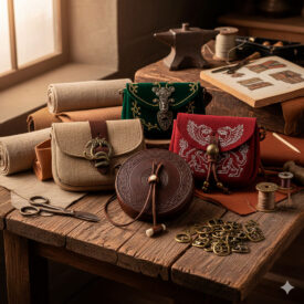 marsupi medievali un viaggio attraverso la storia e lautenticita per i rievocatori 275x275 - Tunica Manicata Romana: Storia, design e guida pratica per la rievocazione