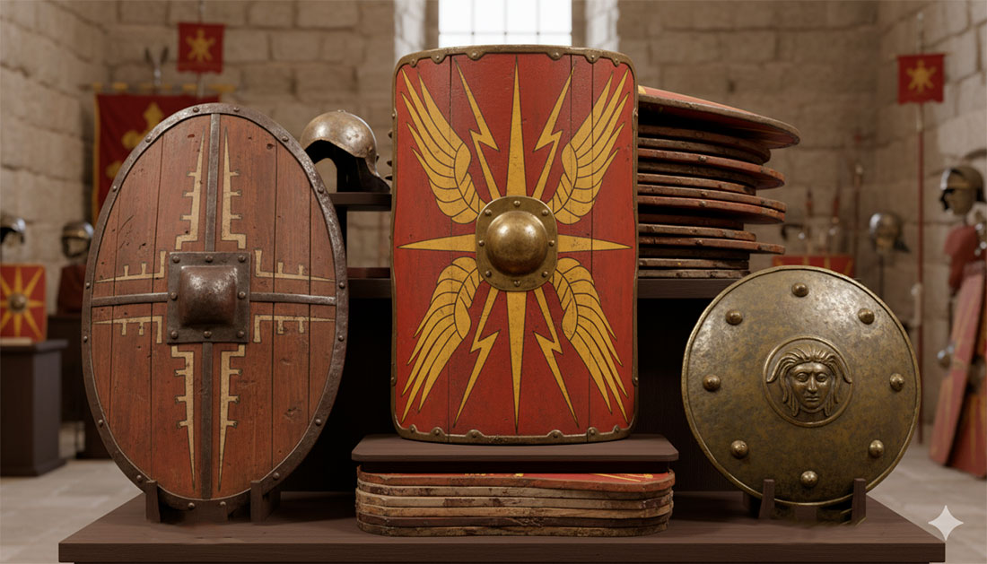 scutum romano lanima scudiata delle legioni - Scutum Romano: L'Anima Scudiata delle Legioni