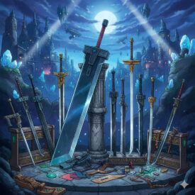 sguaina la leggenda guida definitiva per creare e scegliere la tua spada di final fantasy per il cosplay 1 275x275 - Le Spade Più Iconiche di Final Fantasy: Design, Leggenda e l’Anima Forgiata dell’Eroe