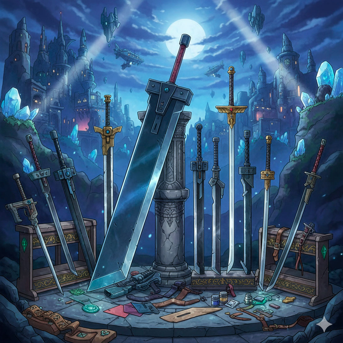 sguaina la leggenda guida definitiva per creare e scegliere la tua spada di final fantasy per il cosplay 1 - Sguaina la Leggenda: Guida Definitiva per Creare e Scegliere la Tua Spada di Final Fantasy per il Cosplay